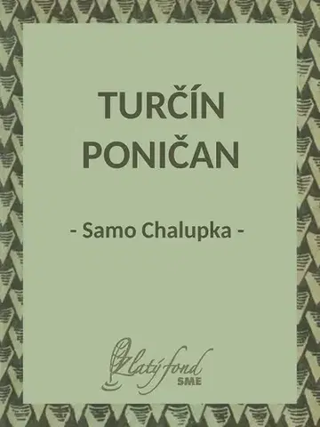 Poézia Turčín Poničan - Samo Chalupka