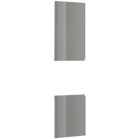 Kuchynské skrinky Čelo skrinky Luxeo F02-D60PWN grey lak