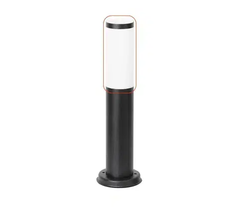 Lampy Rabalux 19607 - Náhradné tienidlo pre vonkajšiu lampu BLACK TORCH E27 19607