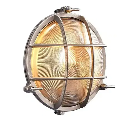 Svietidlá Nordlux - Vonkajšie nástenné svietidlo POLPERRO 1xE27/12,5W/230V IP64 šedá 49021055