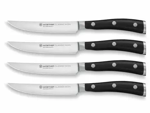 Kuchynské nože WÜSTHOF Sada steakových nožov 4 ks Wüsthof CLASSIC IKON 9716