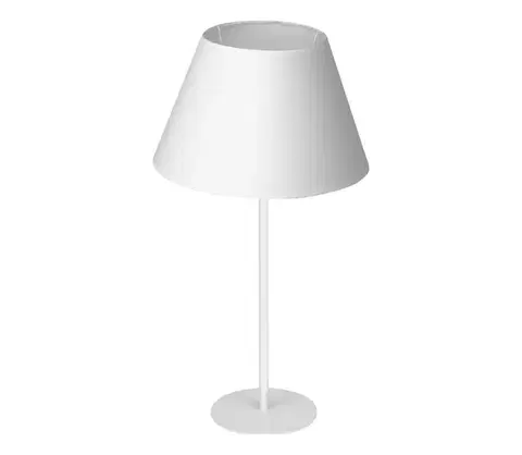 Lampy  Stolná lampa ARDEN 1xE27/60W/230V pr. 30 cm biela 3439