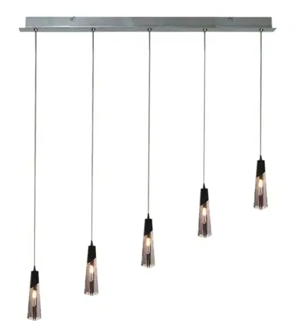 Stropná svetla Stropné svietidlo Erica 5x20W G4 chróm
