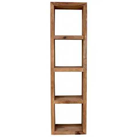 Knižnice Knižnica Tara 50x175x50 indický masív palisander