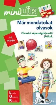 Príprava do školy, pracovné zošity Már mondatokat olvasok - LDI249 - Olvasási képességfejlesztő játékok - miniLÜK