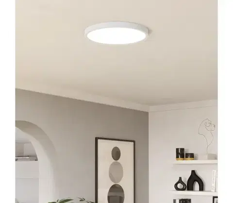 Svietidlá Eglo 901309-LED Stropné svietidlo FUEVA LED/17W/230V 2700/4000/6500K pr. 38,9 cm biela 901309