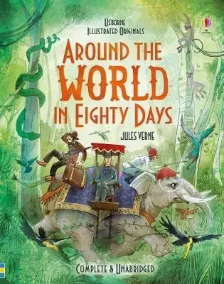 V cudzom jazyku Around the World in 80 Days - Jules Verne,Daniele Dickman