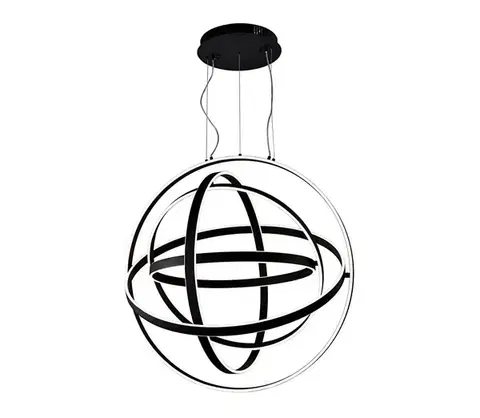 Svietidlá  LED luster na lanku COPERNICUS LED/260W/230V čierny ML6151