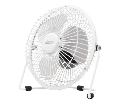 Ventilátory  Stolový látor 1,75 W / 5 V USB, Ø 18 cm, biely 51110WH