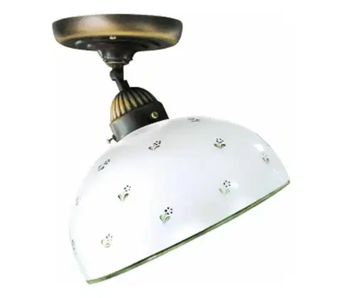 Svietidlá Kolarz 731.10.27 - Prisadený luster NONNA 1xE27/75W/230V pr. 30 cm zelená 731.10.27