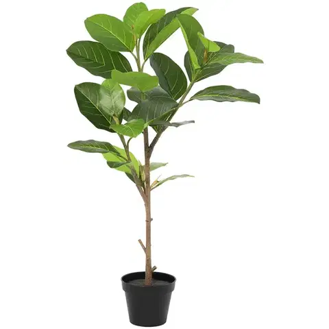 Záhradné dekorácie Umelý kvet v kvetináči Ficus Alpine 92 cm