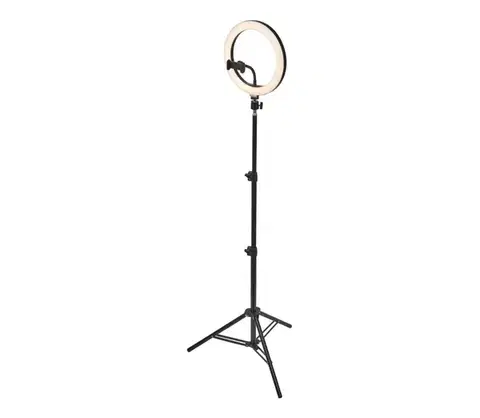 LED osvetlenie Ledvance - LED Stmievateľná lampa so stojanom a držiakom na vlogovanie LED/6W/USB 4058075668515