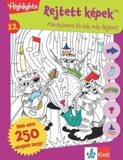 Pre deti a mládež - ostatné Rejtett képek 12. - Macskazene és sok más fejtörők