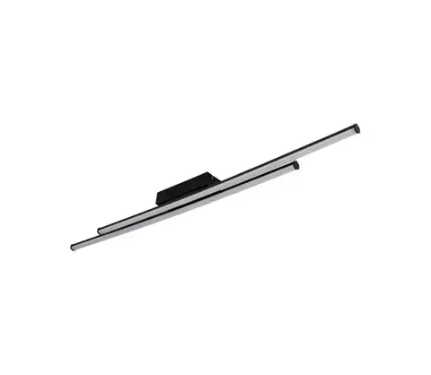 Svietidlá Globo 67342-24D - LED Stropné svietidlo KIRINA LED/24W/230V 3000K čierna 67342-24D