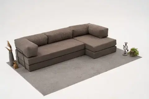 Sedacie súpravy Rohová sedacia súprava / Rohová pohovka Comfort - Grey