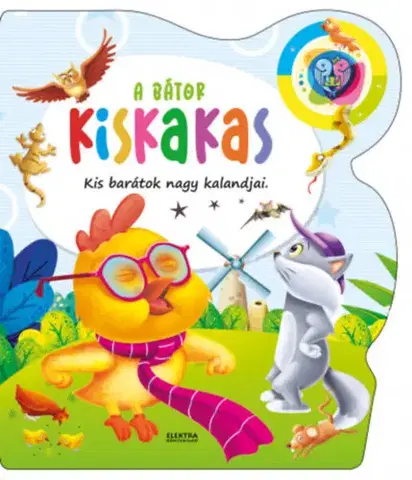 Leporelá, krabičky, puzzle knihy A bátor kiskakas - Kis barátok nagy kalandjai
