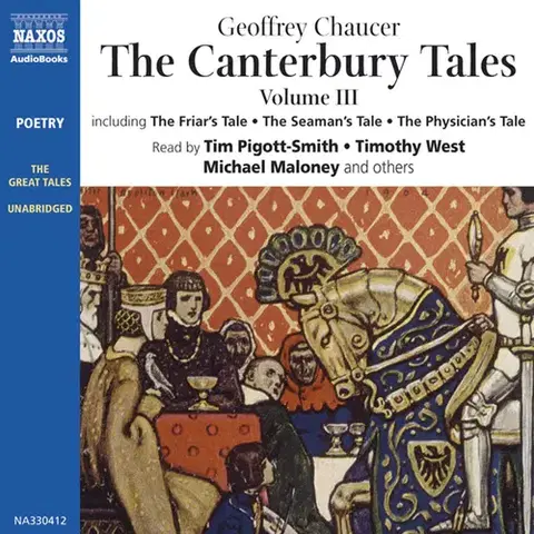 Poézia Naxos Audiobooks The Canterbury Tales III (EN)