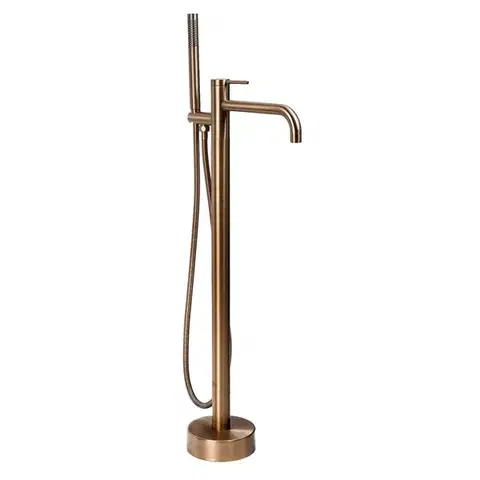 Kúpeľňové batérie REA - Voľne stojaca batéria Clif Brush Copper REA-B7504