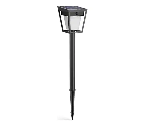 Lampy Philips - LED Solárna lampa so senzorom NISSA LED/1,8W/3,7V 3000K IP44 8720169362147