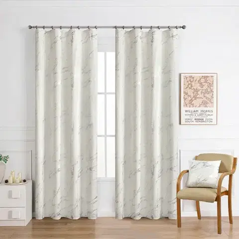 Závesy do spálne Záves na páske VELVI 2504-7/210GSM 140x250 krémový