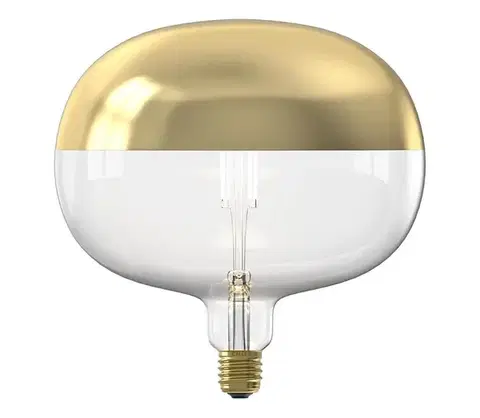 Žiarovky  LED Stmievateľná žiarovka s vrchným krytom FILAMENT E27/6W/230V 1800K zlatá CRI 90 8712879150701
