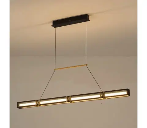 Svietidlá Eurolamp LED Luster na lanku LED/21W/230V 3000K 45x120 cm 144-17043