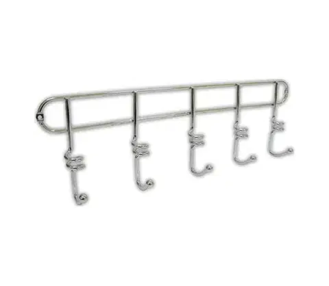 Svietidlá UTC Nástenný vešiak TWIST 4,3x14,5 cm lesklý chróm 320104