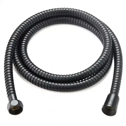 Sprchové hadice Sprchová hadica čierna Rea Black 150 cm