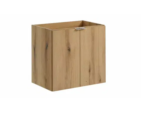 Skrinky do kúpeľne ArtCom Skrinka pod umývadlo NOVA Oak 82-60-2D | 60 cm s dvierkami