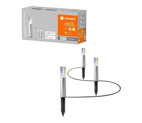 Záhradné lampy Ledvance - Rozširovacia SADA 3x LEDRGBWVonkajšia lampa SMART 3xLED/1,9W/230V Wi-Fi 4058075478237