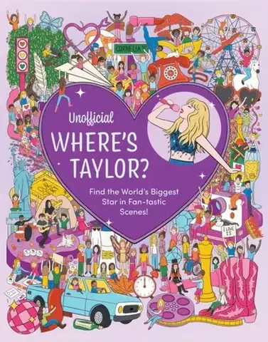 Nalepovačky, vystrihovačky, skladačky Unofficial Where's Taylor? - of Chartwell Books