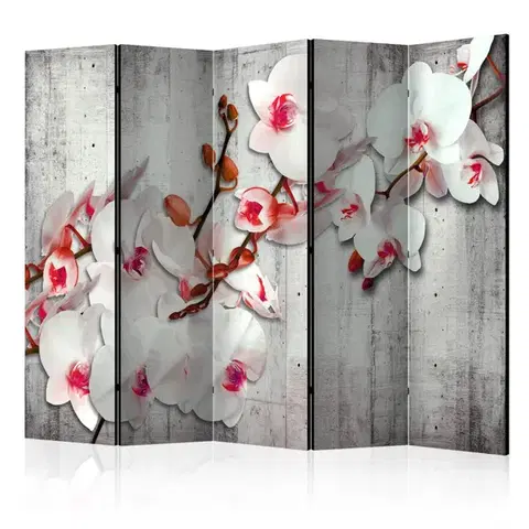 Paravány Paraván Concrete Orchid Dekorhome