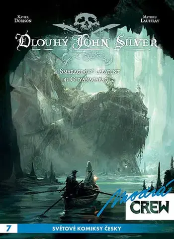 Komiksy Modrá CREW 7 - Dlouhý John Silver 3+4 - Xavier Dorison