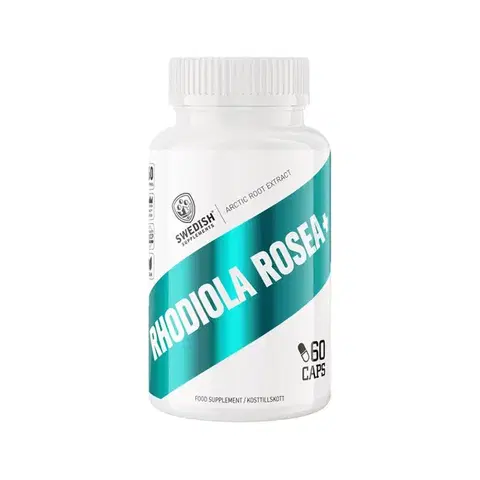 Anabolizéry a NO doplnky Rhodiola Rosea - Swedish Supplements 60 kaps.