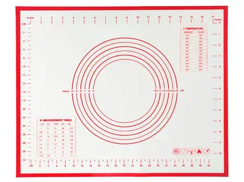 Kuchynské dosky MAKRO - Podložka na vaľkanie – silikón 40x50cm