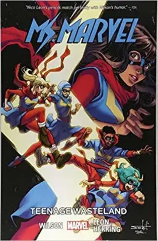 Cudzojazyčná literatúra Ms. Marvel Vol. 9: Teenage Wasteland - G. Willow Wilson,Nico