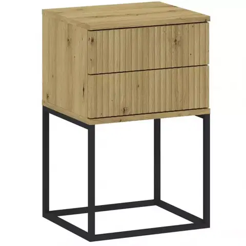 Všetky produkty Nočný stolík 2S-40 bez rukovätí artisan