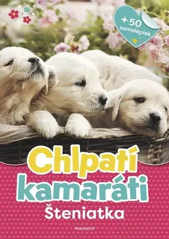 Nalepovačky, vystrihovačky, skladačky Chlpatí kamaráti - Šteniatka - Cuberdon,Tomáš Florek