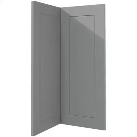 MDF fronty PVC Dvierka Quantum W12/60 dust grey