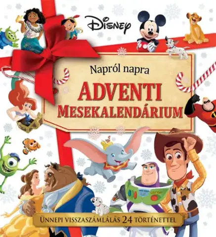 Rozprávky Disney: Adventi mesekalendárium 2025 - Ünnepi visszaszámlálás 24 történettel