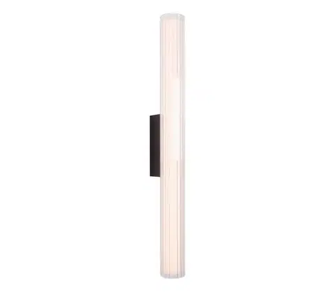 Svietidlá MAXLIGHT W0365 -LED Kúpeľňové nástenné svietidlo FAYETTE LED/12W/230V IP44 čierna W0365