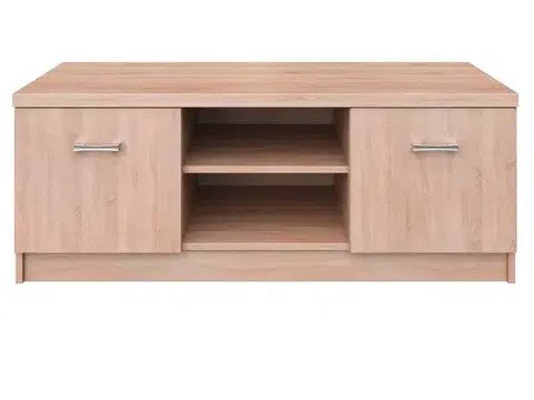 TV stolíky KONDELA Topty Typ 35 2D tv stolík dub sonoma