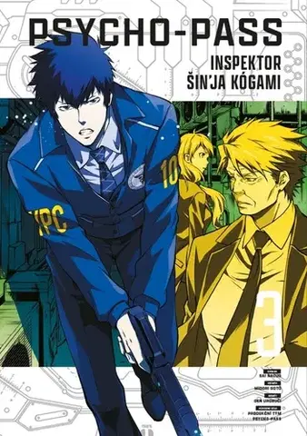Komiksy Psycho-Pass: Inspektor Šin'ja Kógami 3 - Sai Natsuo,Goto Midori