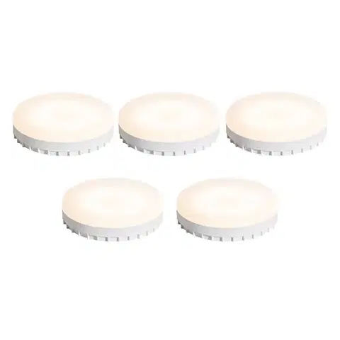 LED osvetlenie Sada 5 stmievateľných LED žiaroviek GX53 7W 750 lm 3000K