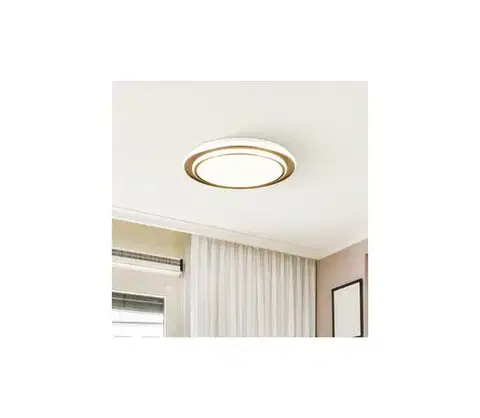 Svietidlá Eglo 902045 - LED stropné svietidlo MOSCHELLA LED/36W/230V Ø 49 cm, zlaté 902045