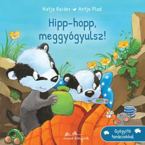 Leporelá, krabičky, puzzle knihy Hipp-hopp, meggyógyulsz! - Katja Reiderová