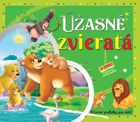 Leporelá, krabičky, puzzle knihy Úžasné zvieratá (3D leporelo)