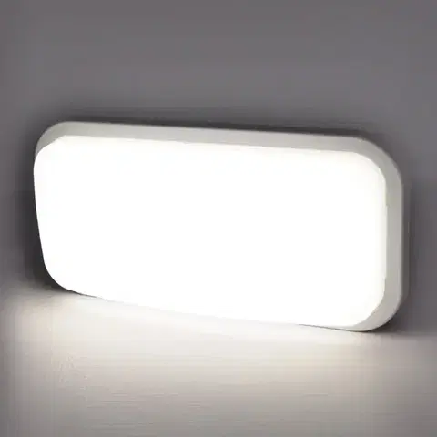 Záhradné svietidlá LED Nástenné svietidlo ALBIN LED 20W White 03691 IP55