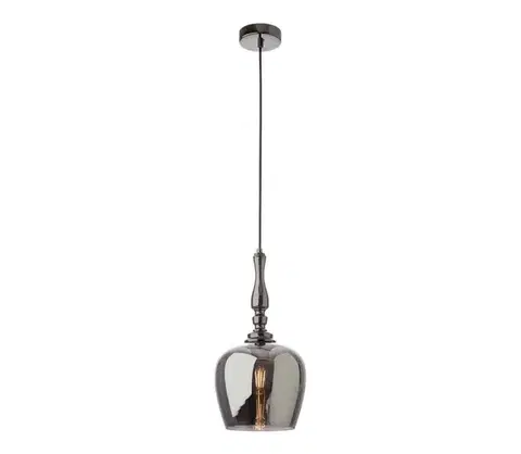Svietidlá Redo 01-2752 - Luster na lanku TOLL 1xE27/42W/230V čierna 01-2752
