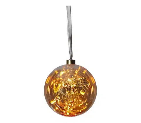Vianočné dekorácie Eglo 410591 - LED Vianočná dekorácia GLOW 40xLED/0,064W/3/230V pr. 15 cm 410591
